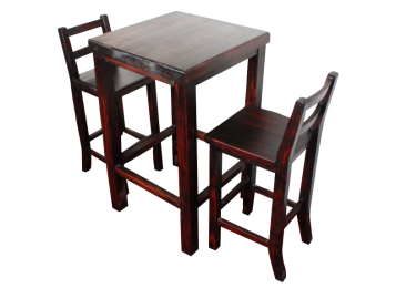 定制實(shí)木炭化酒吧臺(tái) 炭燒椅