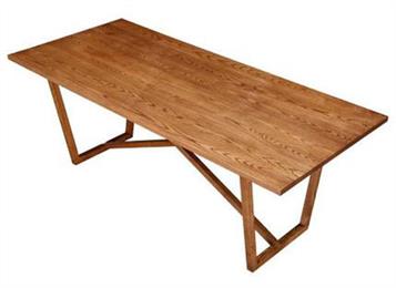 北歐現(xiàn)代全實(shí)木餐桌