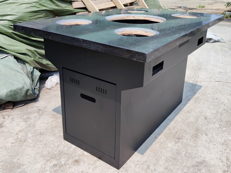 智能無煙凈化單人小火鍋烤肉一體餐桌