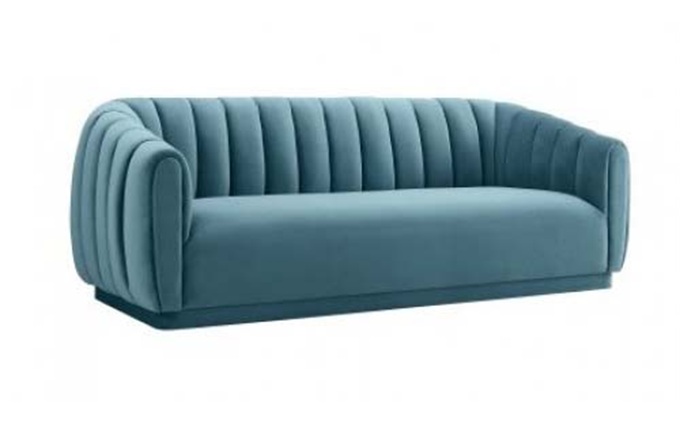 高級會所輕奢皮革軟包卡座沙發