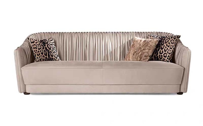 個性酒吧會所輕奢真皮卡座沙發(fā)