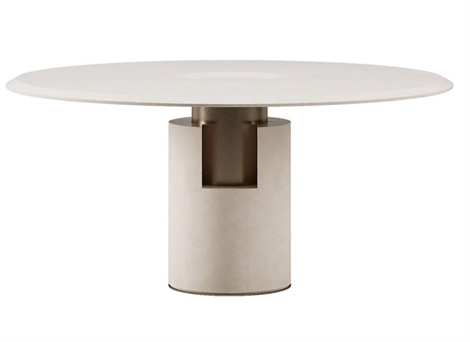 現(xiàn)代輕奢美容會所接待區(qū)桌子家具