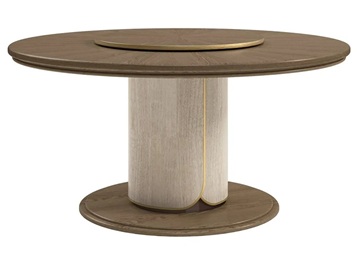 高級(jí)會(huì)所簡(jiǎn)易實(shí)木帶轉(zhuǎn)盤桌子