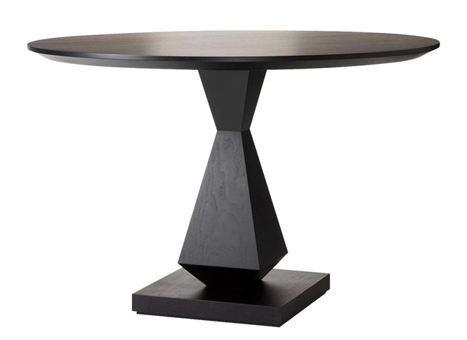 新中式實(shí)木會(huì)所餐廳時(shí)尚餐桌椅