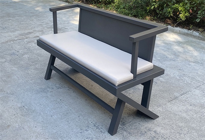 火鍋店時尚實木雙人位卡座沙發