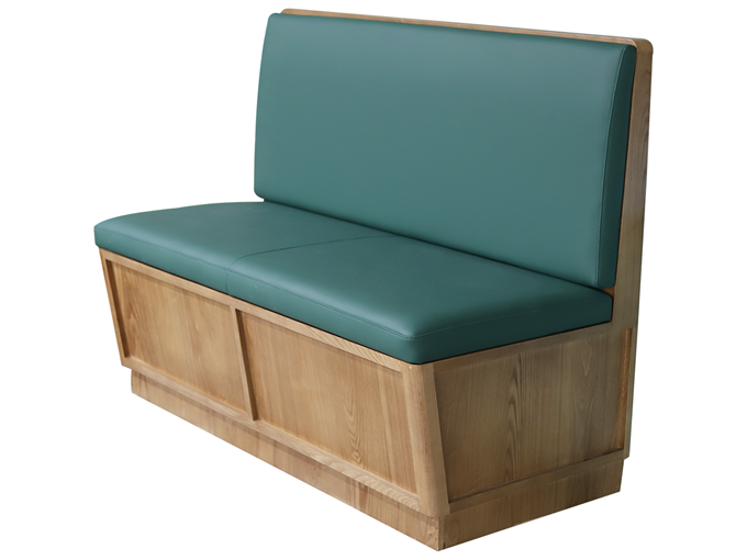 現(xiàn)代簡約火鍋店卡座沙發(fā)