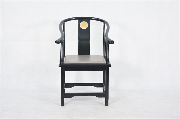 火鍋店實木太師椅禪意休閑餐椅