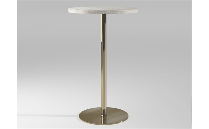 時(shí)尚酒吧香檳金不銹鋼極簡(jiǎn)吧臺(tái)