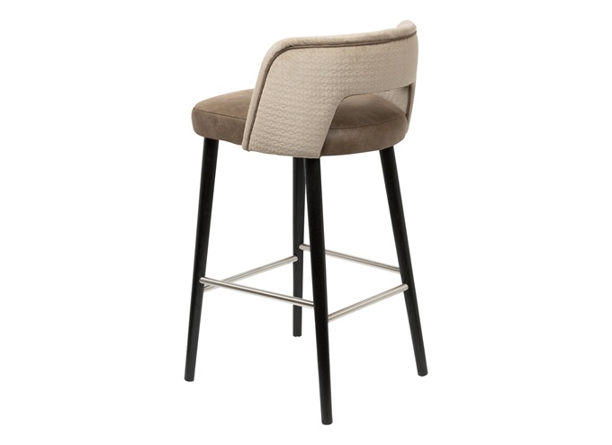 民謠酒吧簡約實(shí)木酒吧高腿椅