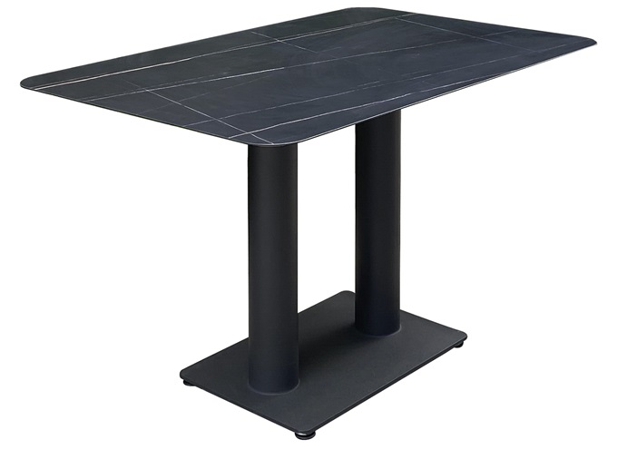 4人學(xué)生食堂巖板餐桌_大學(xué)食堂專用餐桌