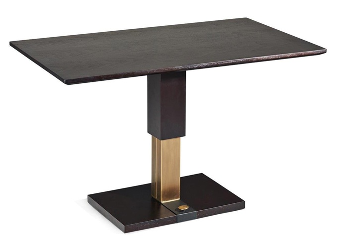 員工食堂簡約實(shí)木不銹鋼桌椅