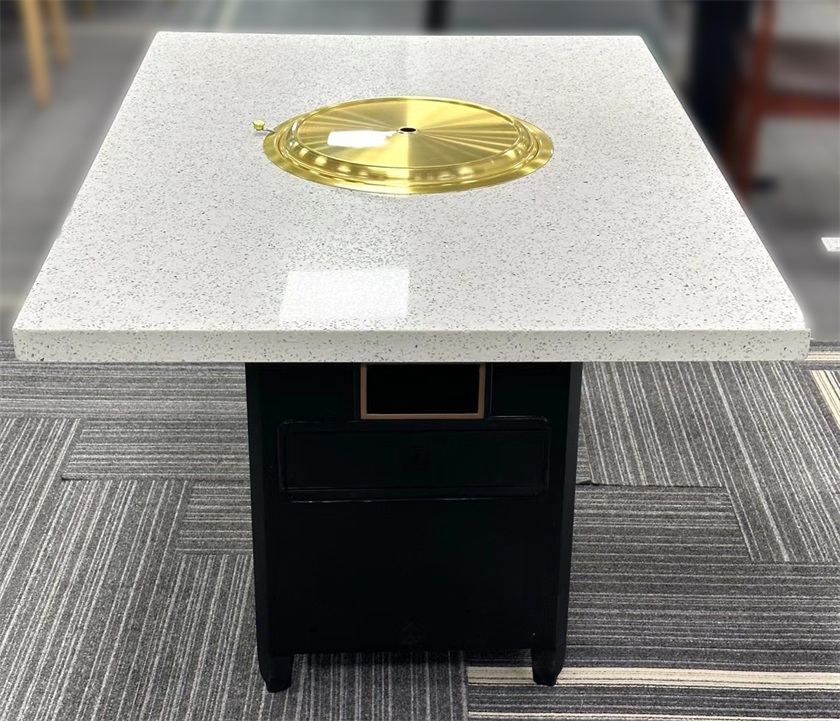 自助烤肉餐廳炭火烤肉下排風烤肉桌