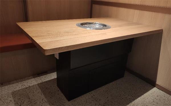 日式燒烤烤肉自助無(wú)煙炭烤桌