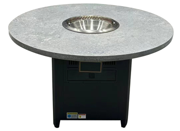 火鍋店圓形大理石無煙自