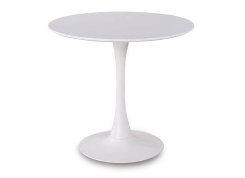 現代簡約鋼化玻璃圓桌