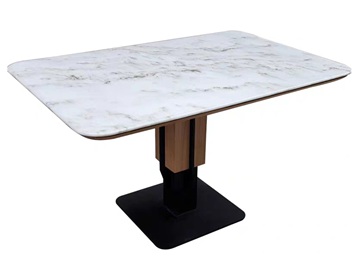 中式粵菜餐廳大理石時(shí)尚餐桌