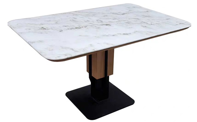 中式粵菜餐廳大理石時(shí)尚餐桌