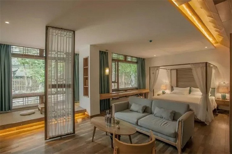 青城山主題酒店空間設(shè)計(jì)效果圖