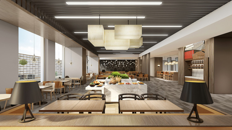 酒店空間設(shè)計效果圖