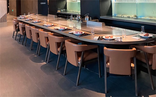 鐵板燒臺子多少錢，鐵板燒桌子尺寸你知多少?-海德利家具