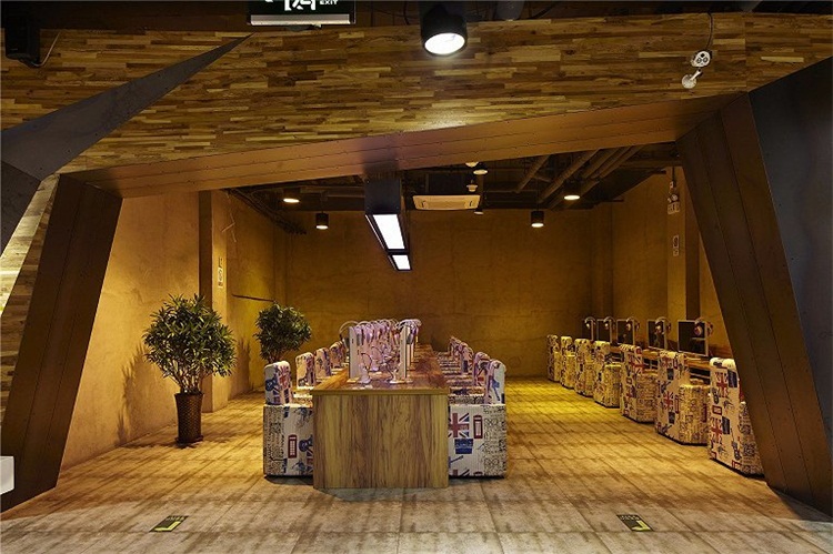 網(wǎng)咖空間設(shè)計效果圖