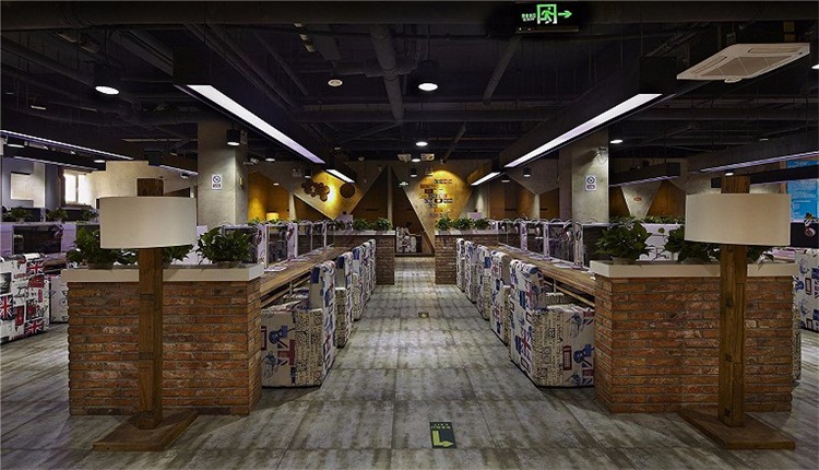 網(wǎng)咖空間設(shè)計效果圖